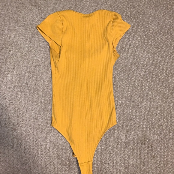 Urban Outfitters yellow body suit! - Picture 2 of 3